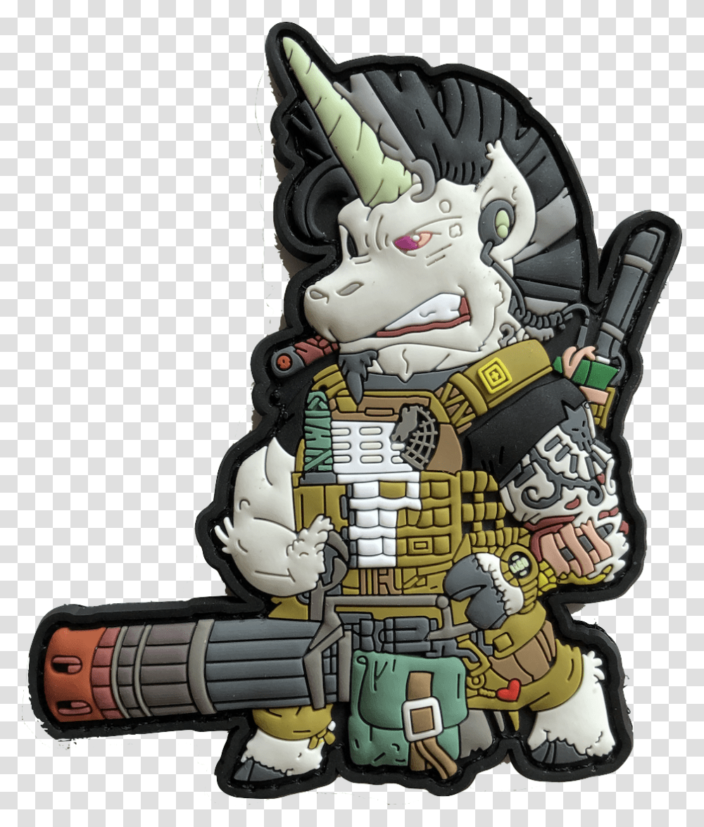 Army Soldier Tactical Unicorn Patch, Toy, Samurai Transparent Png