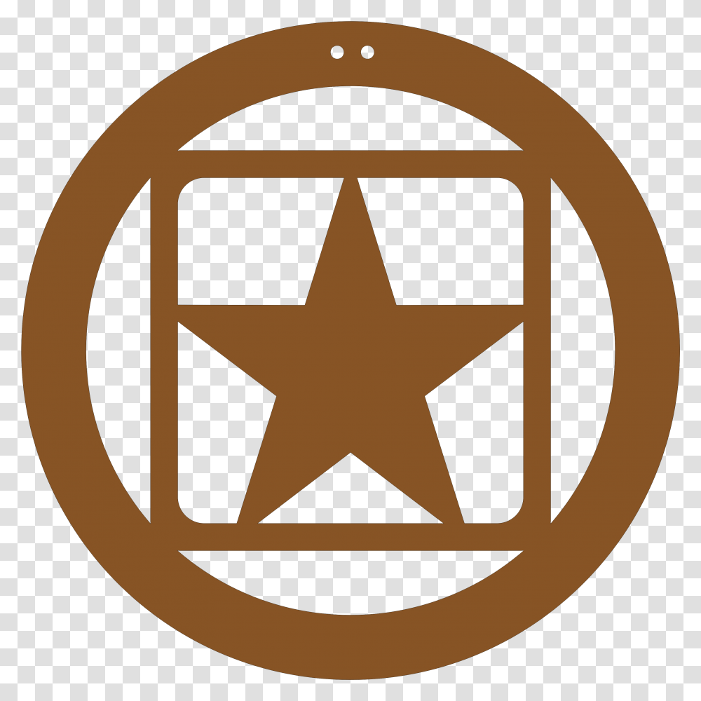 Army Star Circle, Symbol, Star Symbol Transparent Png