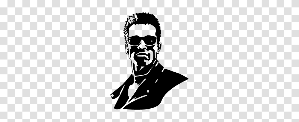 Arnold Schwarzenegger Decal, Gray, World Of Warcraft Transparent Png