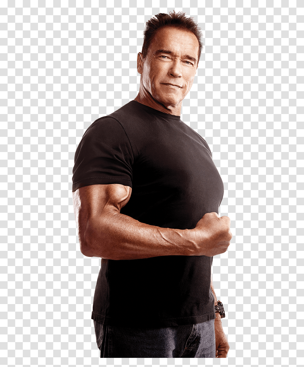 Arnold Schwarzenegger Image Arnold Schwarzenegger Background, Arm, Sleeve, Apparel Transparent Png