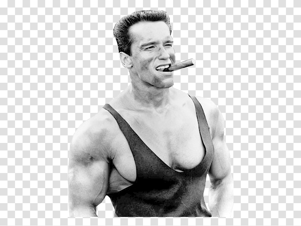 Arnold Schwarzenegger Iphone 11 Case Arnold Schwarzenegger Cute, Person, Smoking, Smoke, Clothing Transparent Png