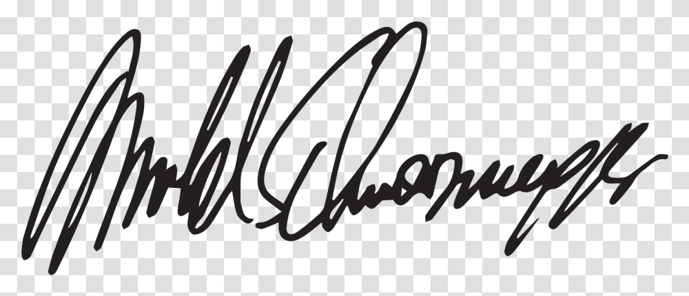 Arnold Schwarzenegger Signature, Handwriting, Autograph, Calligraphy Transparent Png