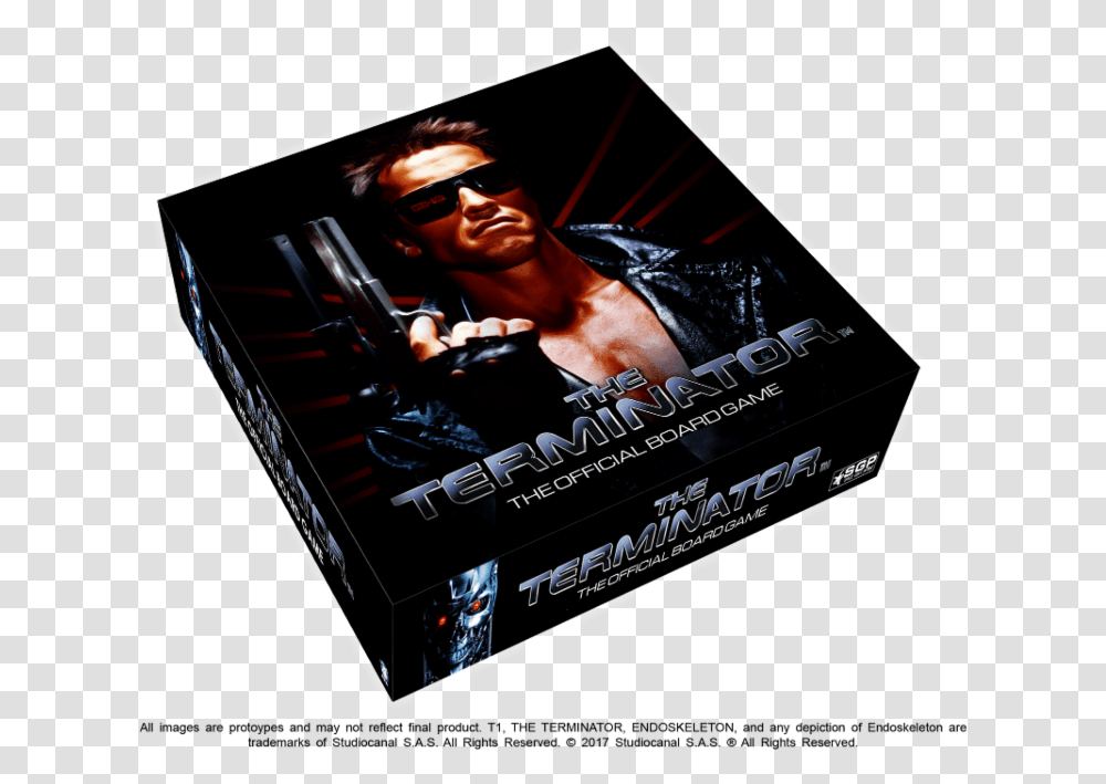 Arnold Schwarzenegger Terminator, Sunglasses, Advertisement, Poster, Person Transparent Png