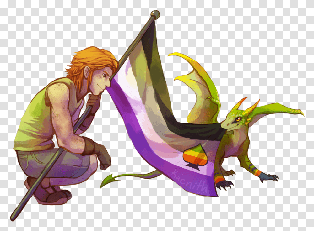 Aro Ace Charlie Weasley, Dragon, Person, Human, Sweets Transparent Png