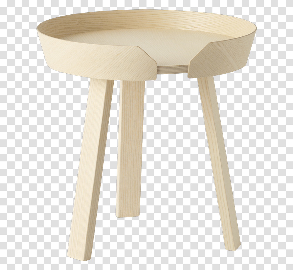 Around Small Ash Around Coffee Table Muuto, Furniture, Bar Stool, Lamp, Chair Transparent Png