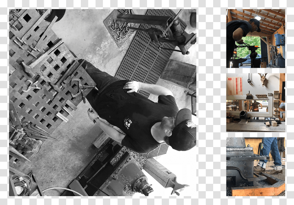 Around The Blacksmith Shop Collage, Person, Metropolis, City, Urban Transparent Png