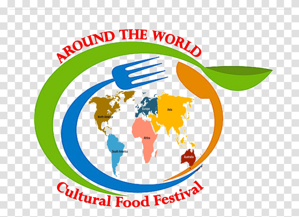 Around The World Cultural Food Festival Cultural Food Fair, Fork, Cutlery, Astronomy, Outer Space Transparent Png