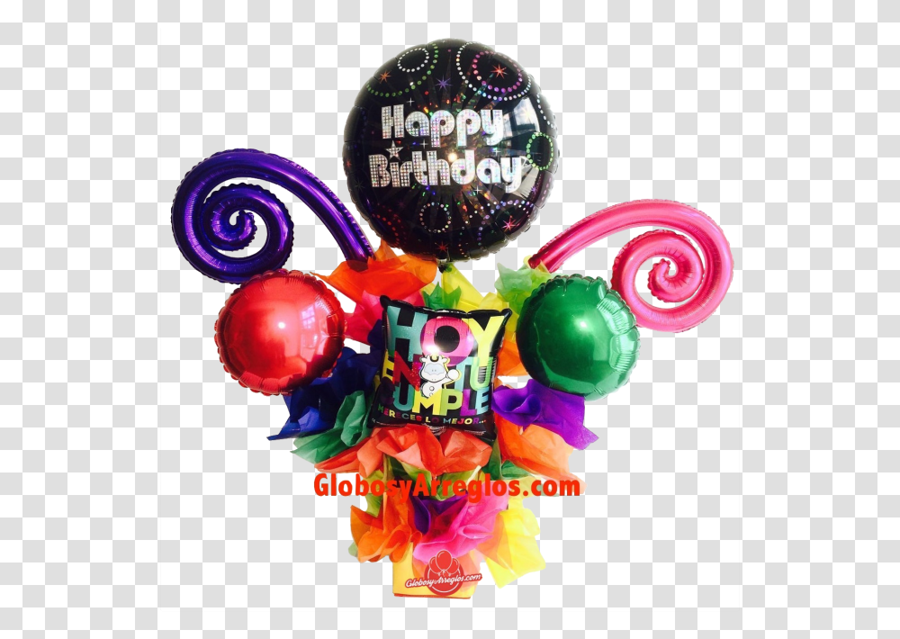 Arreglos De Globos De Arreglo Con Globos, Toy, Food, Candy, Lollipop Transparent Png