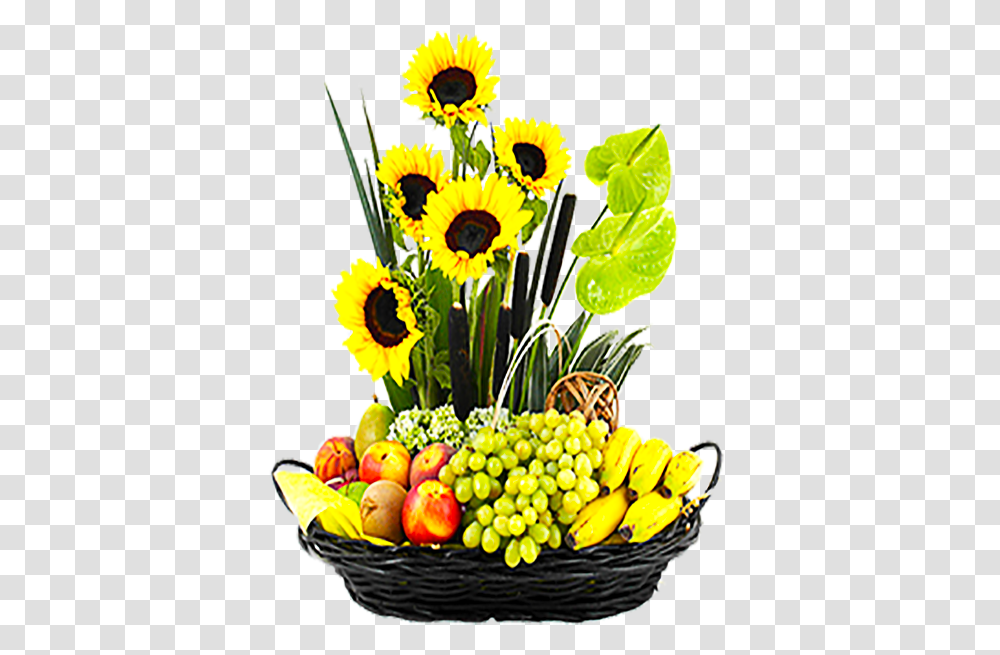 Arreglos Frutales Arreglos Florales Para Hombre Con Frutas, Plant, Flower, Flower Arrangement, Banana Transparent Png