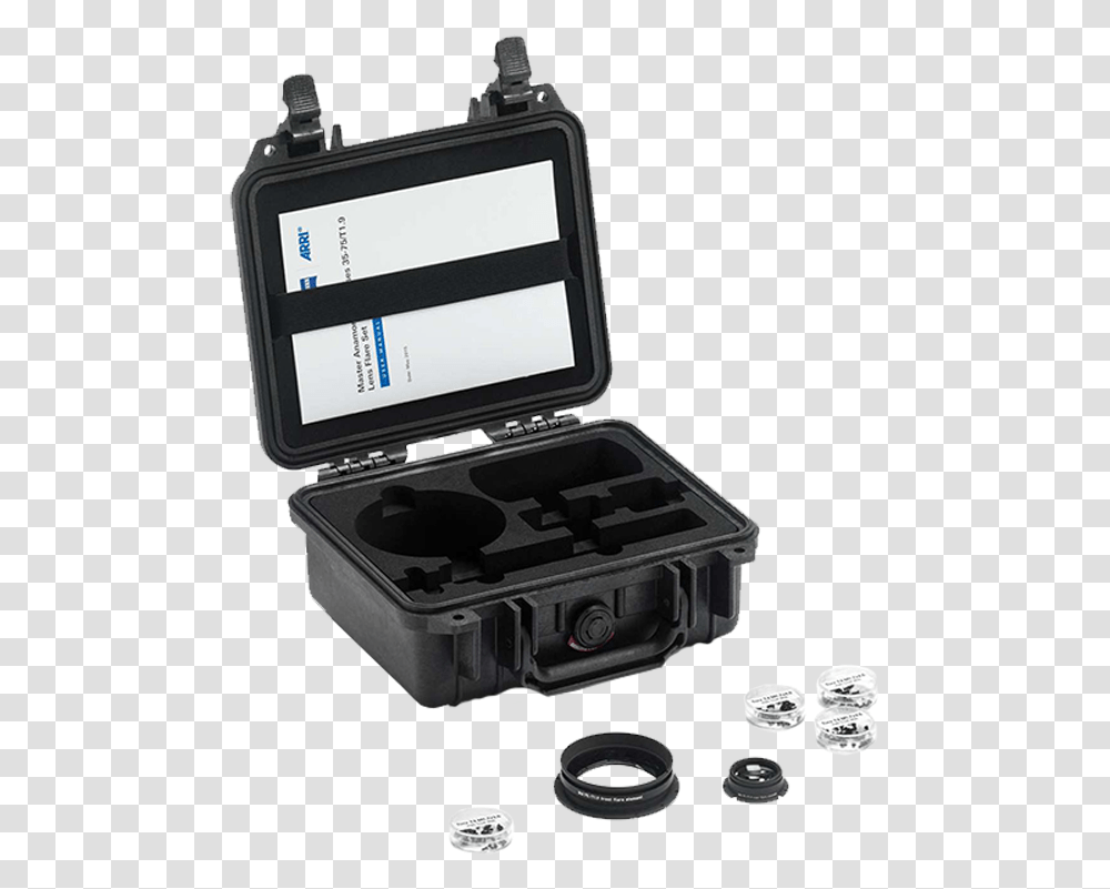 Arri Master Anamorphic Flare Set Arri Master Anamorphic Lens Box, Electronics, Camera, Video Camera, Adapter Transparent Png