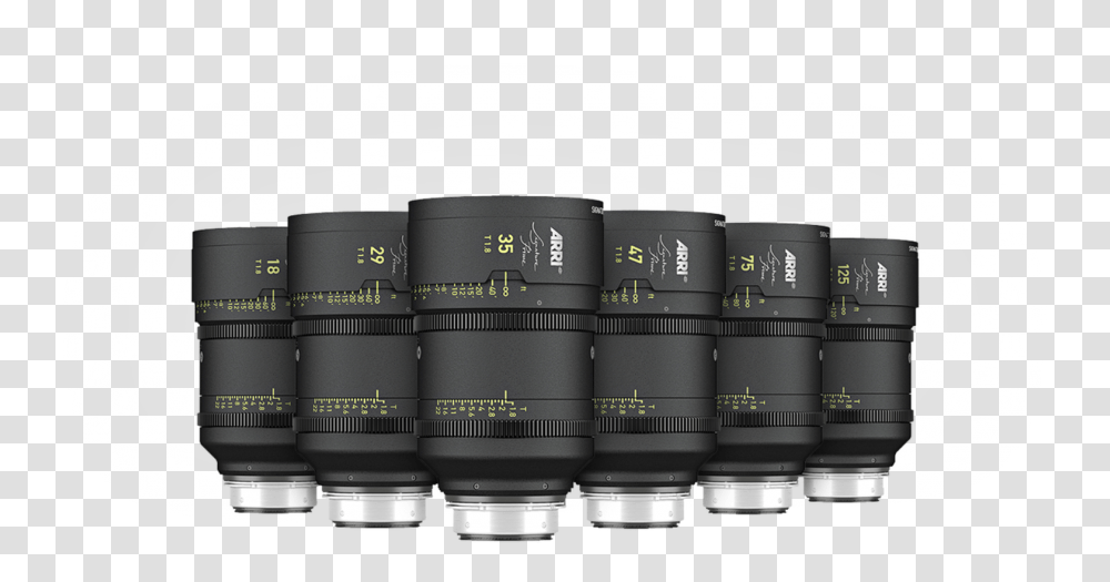 Arri Signature Prime Lenses, Camera Lens, Electronics Transparent Png