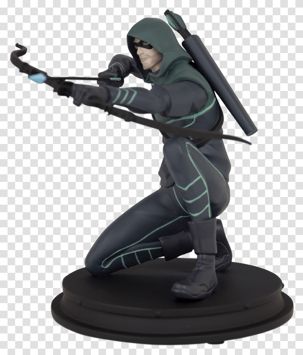 Arrow Animated Statue Icon Heroes Fictional Character, Ninja, Person, Human, Figurine Transparent Png