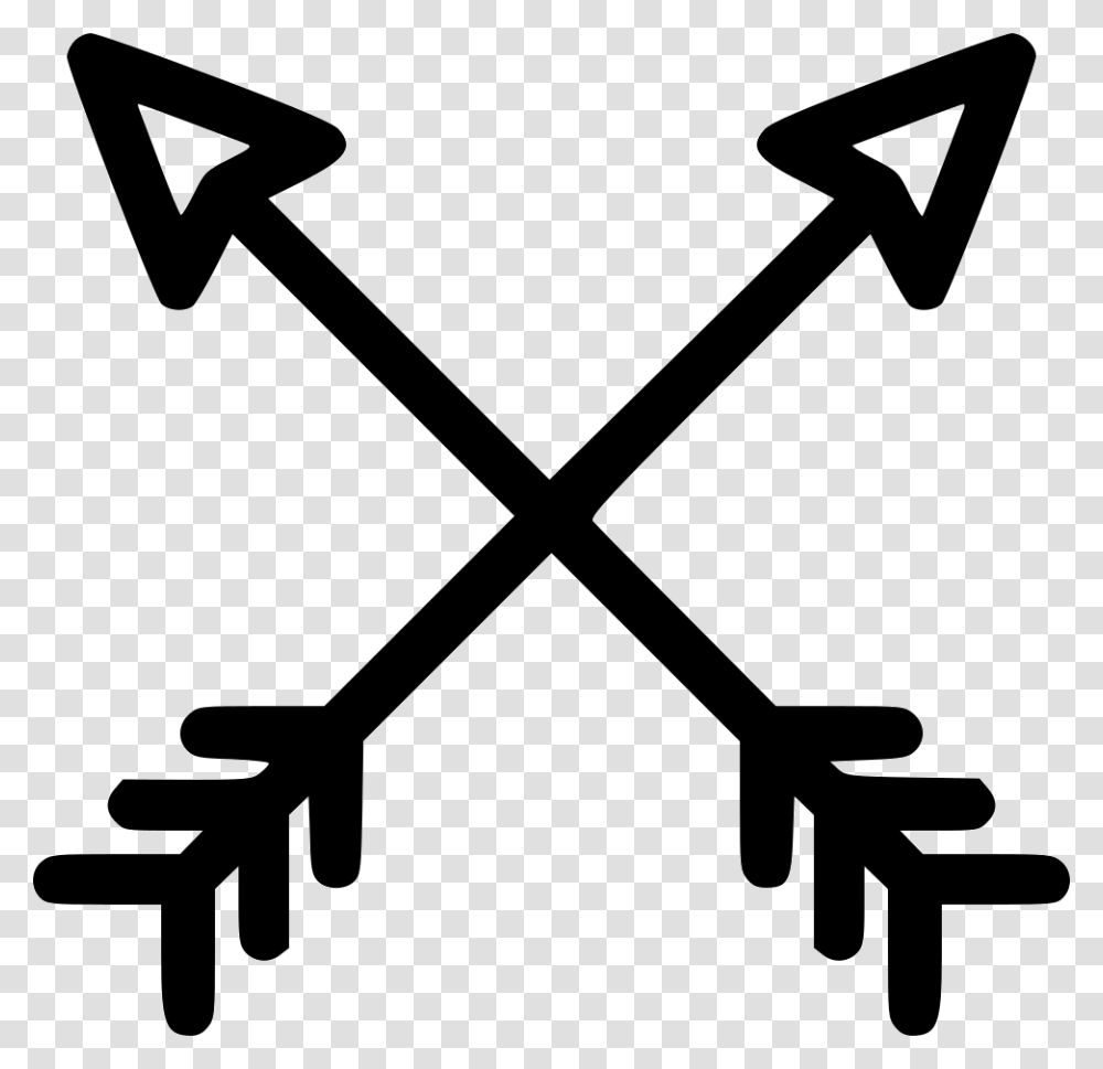 Arrow Arrows Archery Hunting Icon Free Download, Shovel, Tool, Stencil Transparent Png