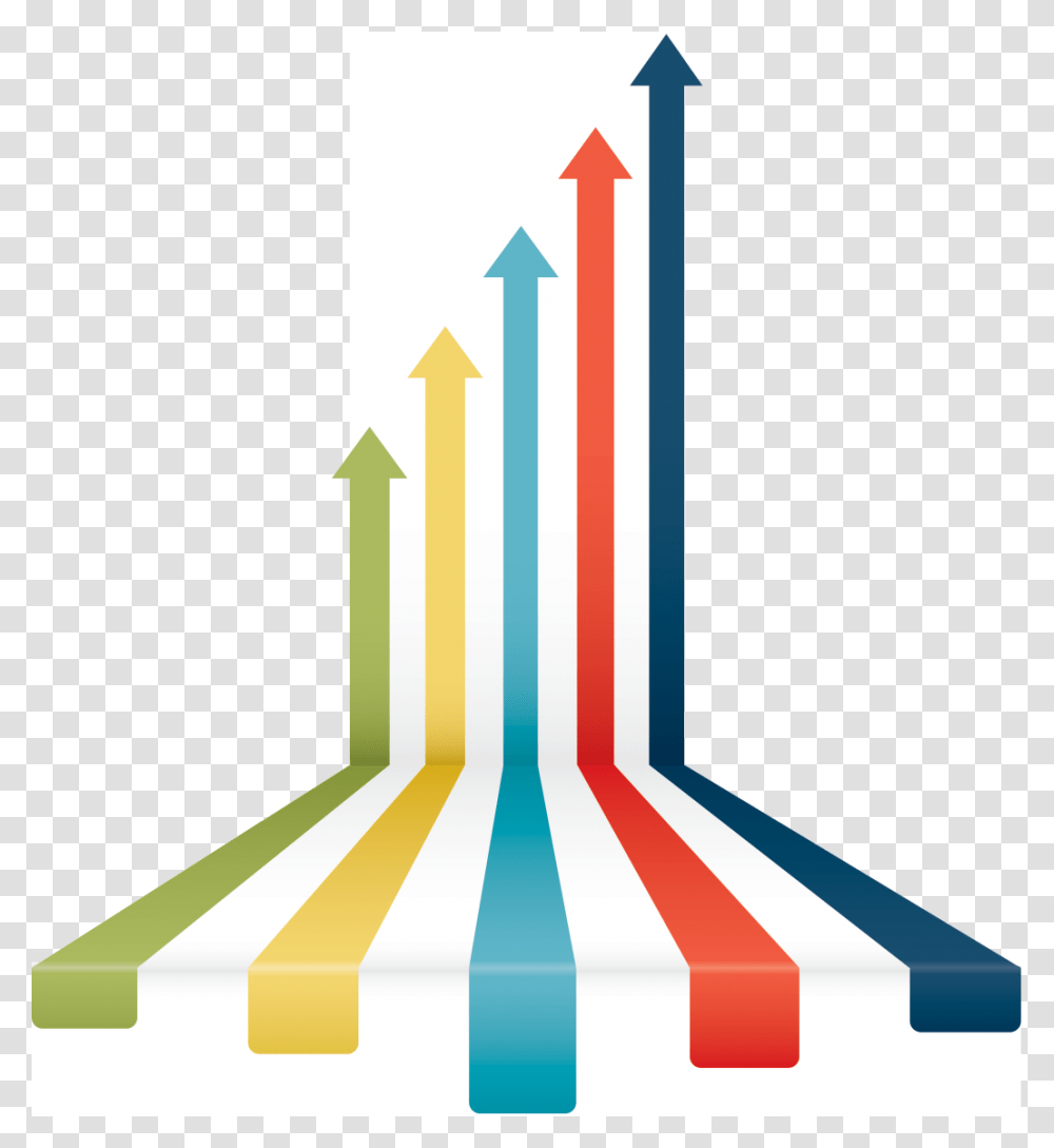Arrow Business Growth Icon, Lighting, Nature, Outdoors Transparent Png