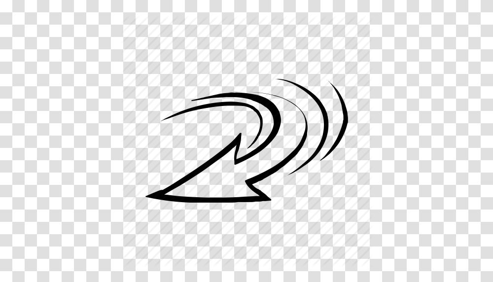 Arrow Childish Curve Doodle Hand Drawn Retro Twisted Icon, Plan, Plot, Diagram Transparent Png