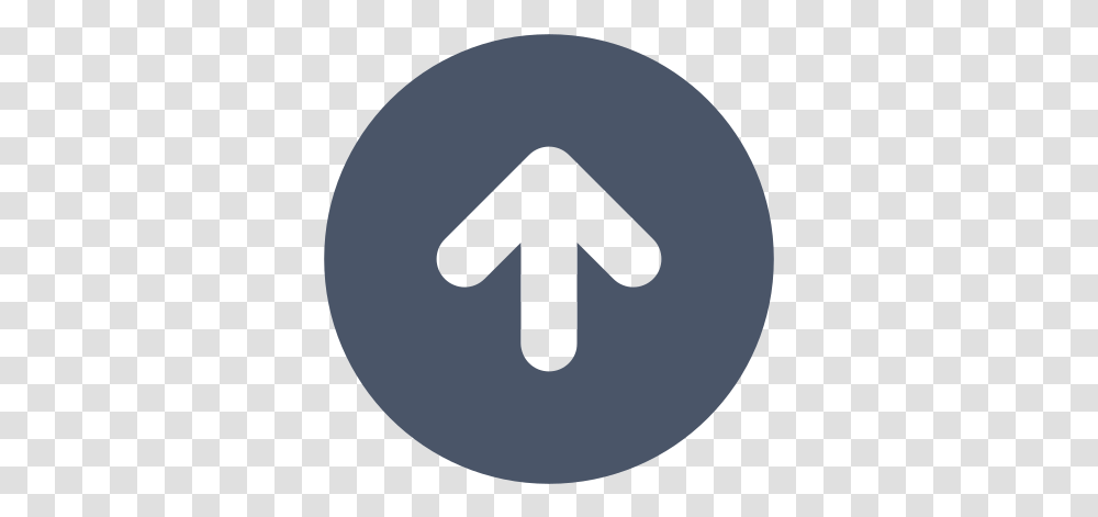 Arrow Circle Up Free Icon Of Heroicons Dot, Symbol, Sign, Road Sign Transparent Png