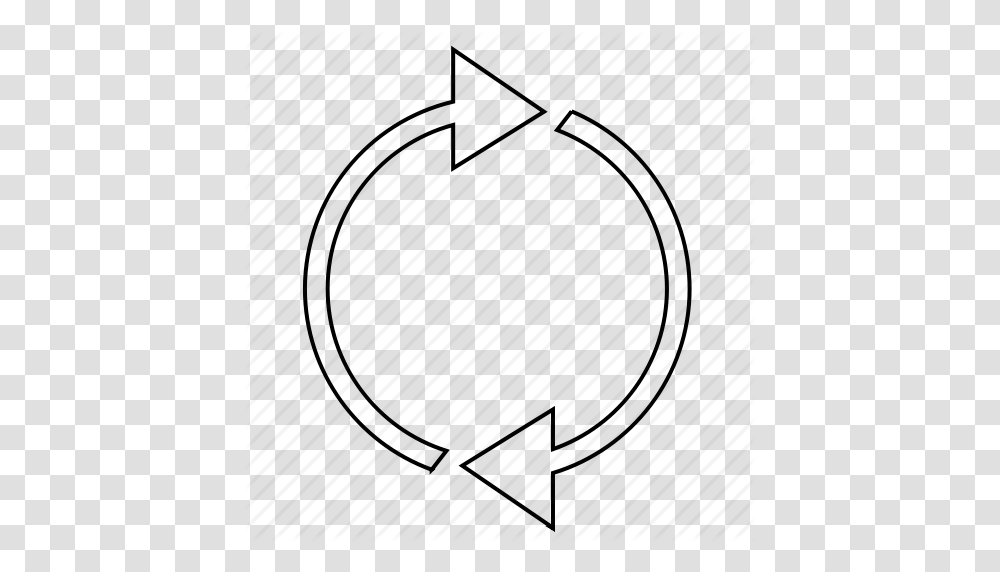 Arrow Circular Circulation Gyration Motion Icon, Apparel, Rug Transparent Png