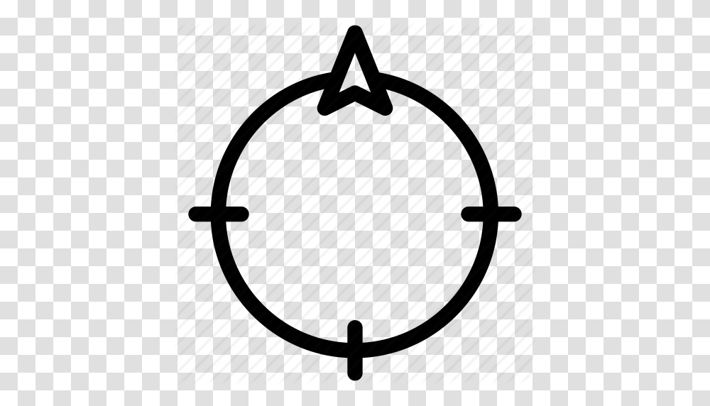 Arrow Circular Compass Creative Grid Magnet Map Mariner, Sphere, Hoop, Lighting, Drum Transparent Png