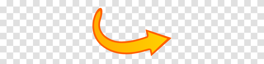 Arrow Clip Art Free Vector, Banana, Fruit, Plant, Food Transparent Png