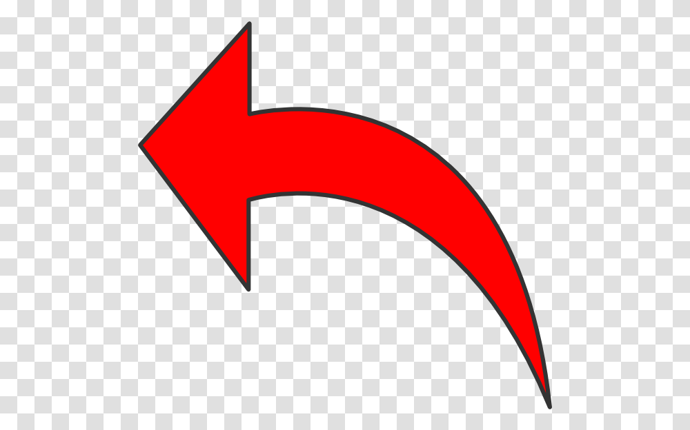 Arrow Clip Art Swoosh Curved Red Arrow, Axe, Tool, Symbol, Logo Transparent Png