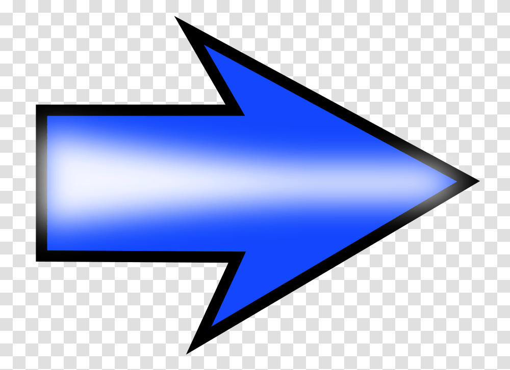 Arrow Clipart Free Blue Arrow Clipart, Rocket, Vehicle, Transportation, Missile Transparent Png