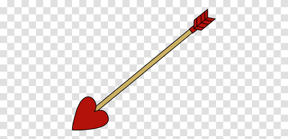 Arrow Clipart Valentines, Shovel, Tool, Oars Transparent Png