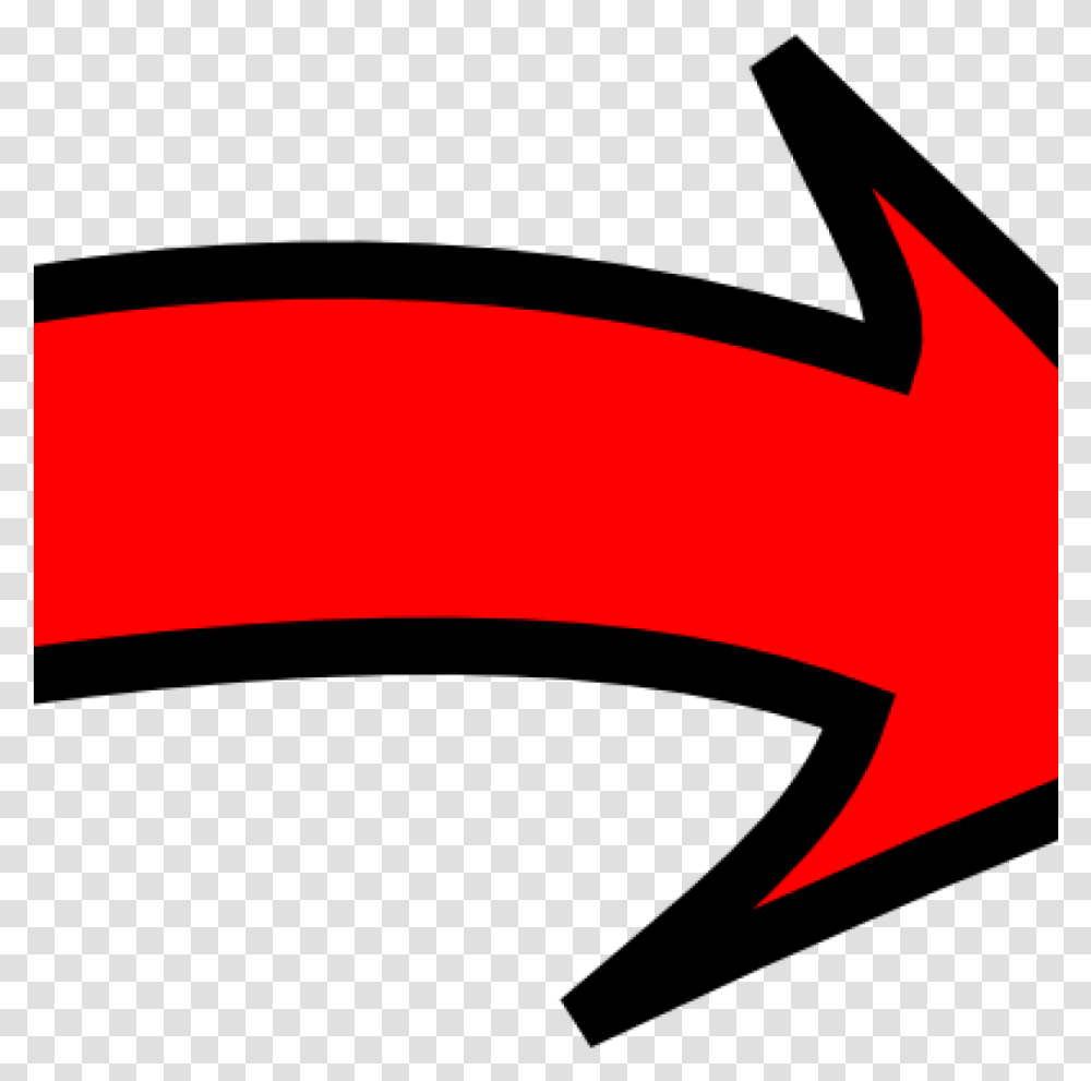 Arrow Curved Clip Art Red Arrows, Logo, Outdoors, Batman Logo Transparent Png