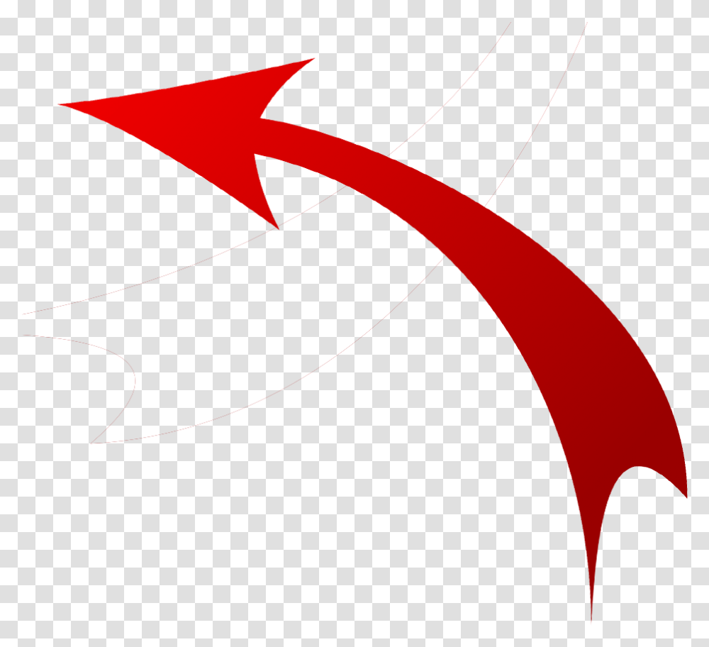 Arrow Curved Download Free Clip Art Background Curved Red Arrow, Bow, Symbol, Text, Logo Transparent Png