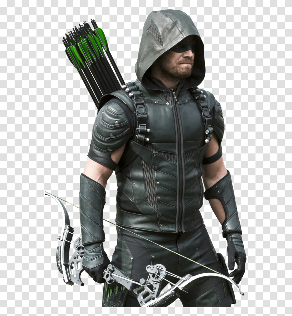 Arrow Cw Green Arrow Season 8 Suit, Person, Bicycle, Costume Transparent Png