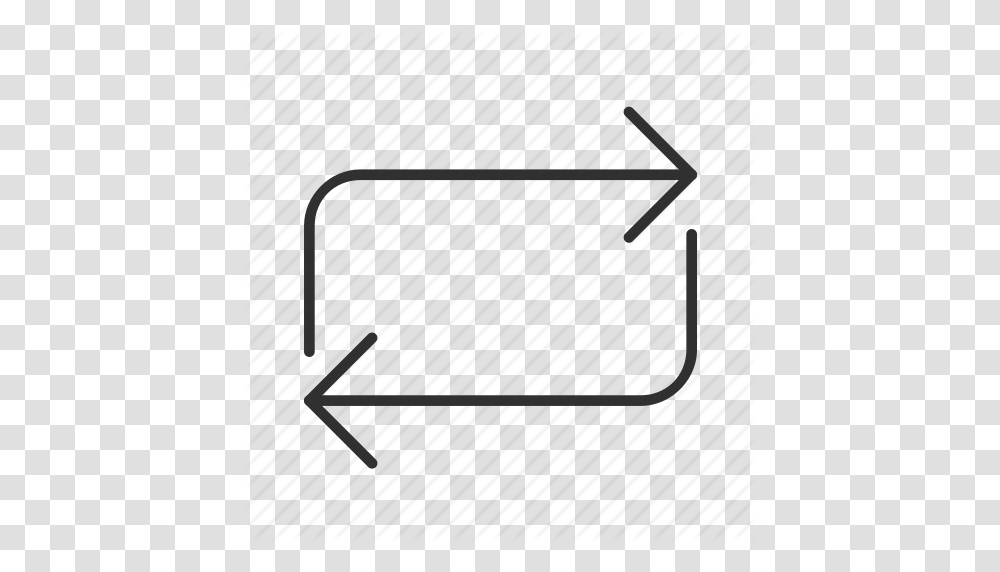 Arrow Cycle Infinite Loop Process Processing Thin Line Arrow Icon, Plot Transparent Png