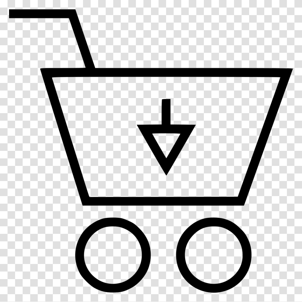 Arrow Down Cart Black And White Nurse Clipart, First Aid, Stencil, Triangle Transparent Png