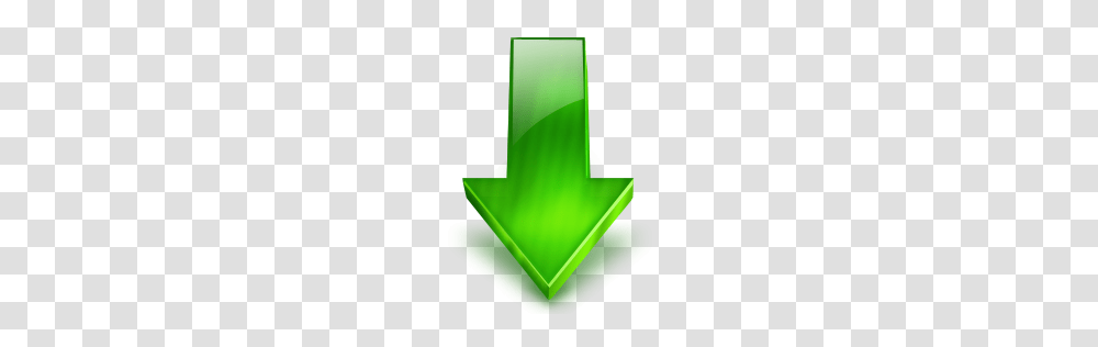 Arrow Down, Green, Recycling Symbol, Logo Transparent Png