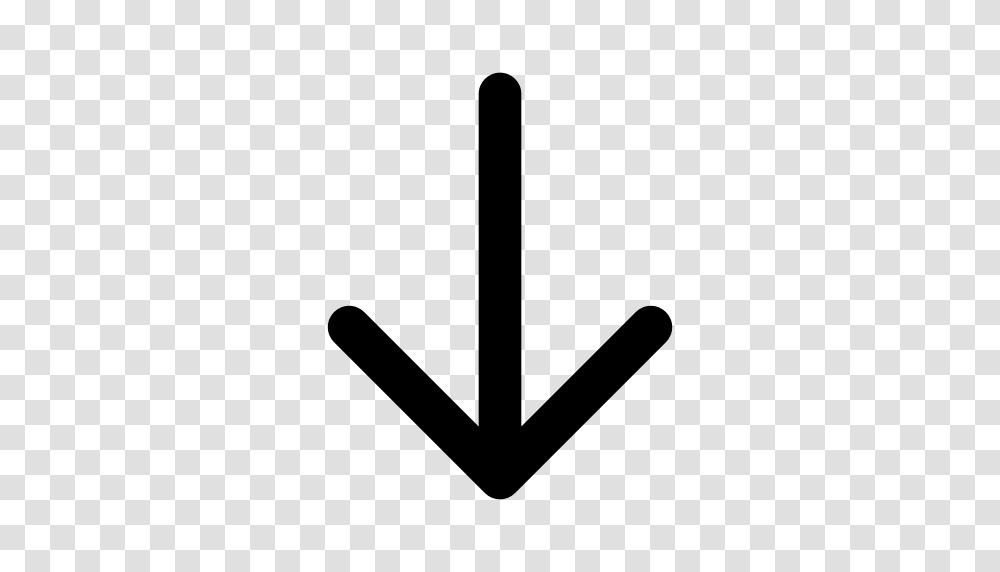 Arrow Down Icon, Gray, World Of Warcraft Transparent Png