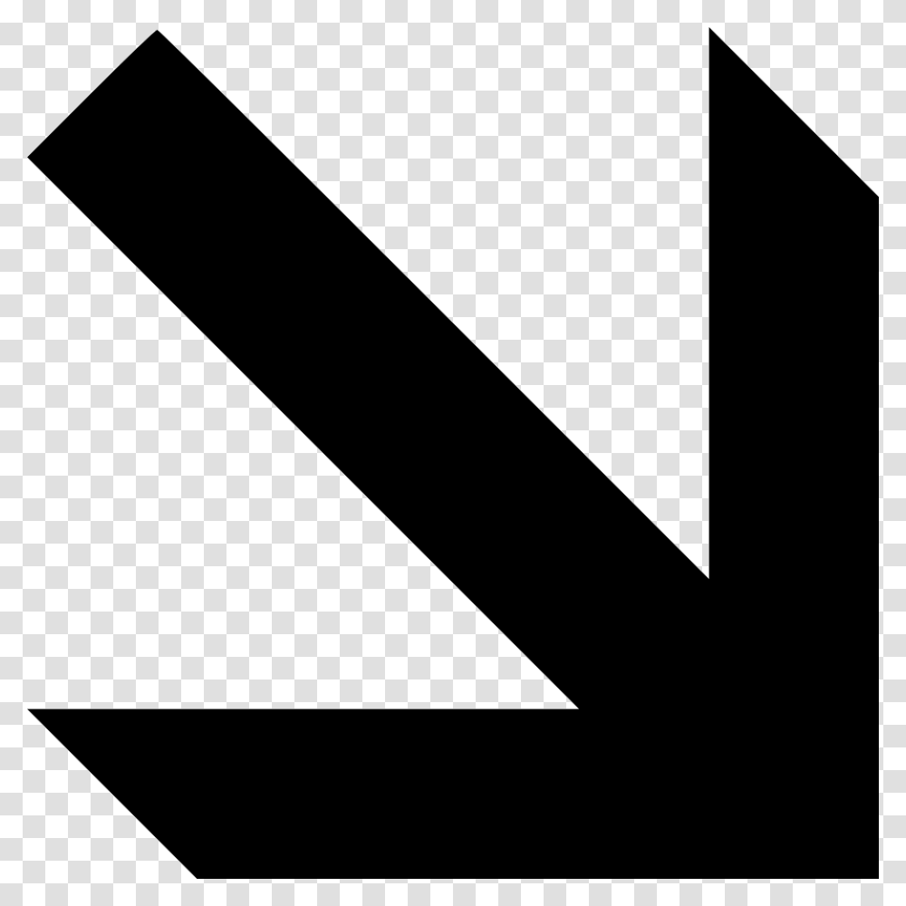Arrow Down Right Arrow Down Right, Label, Logo Transparent Png