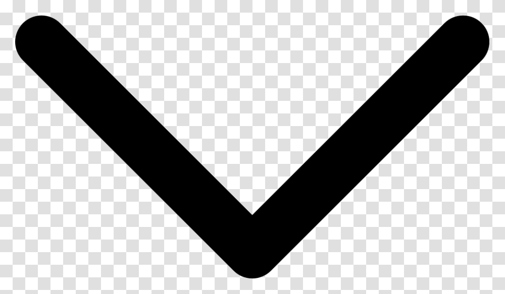 Arrow Down V Clipart, Triangle, Logo, Trademark Transparent Png