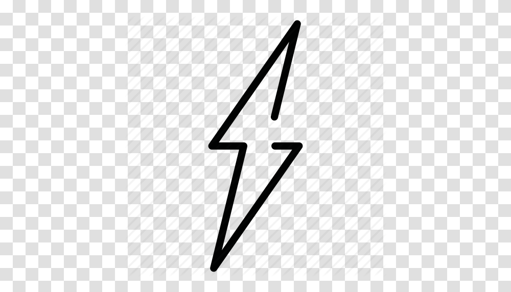 Arrow Flash Lightning Thunder Icon, Number, Sign Transparent Png