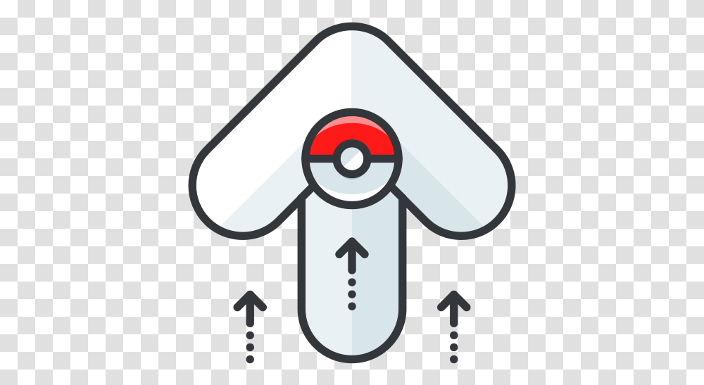 Arrow Game Go Play Pokemon Icon Free Download Pokemon Arrow, Text, Tool, Can Opener, Cross Transparent Png