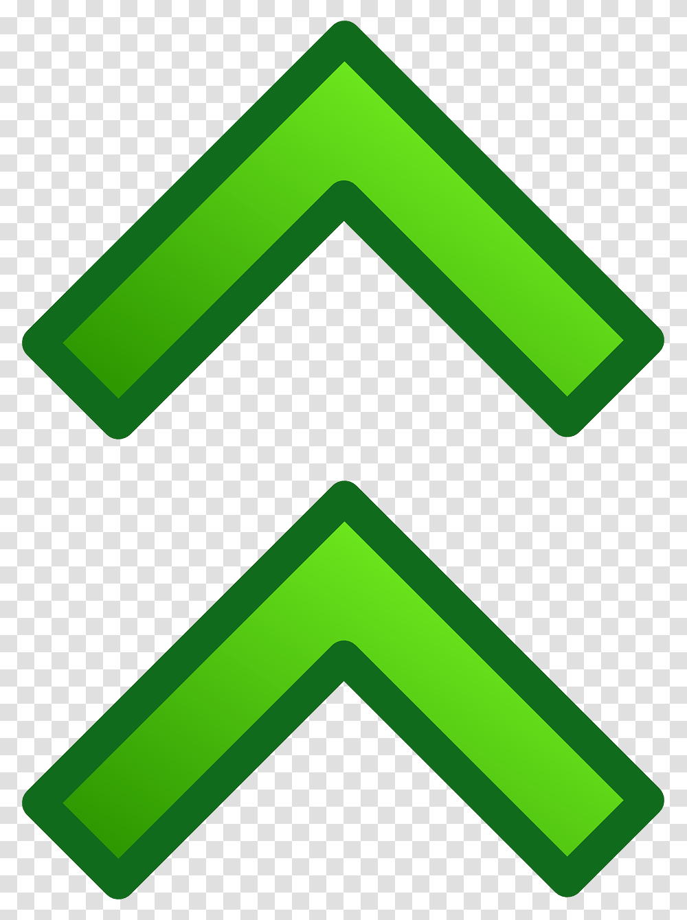 Arrow Green Glossy Up Upload North Arrow Up Gif, Triangle, Logo, Trademark Transparent Png