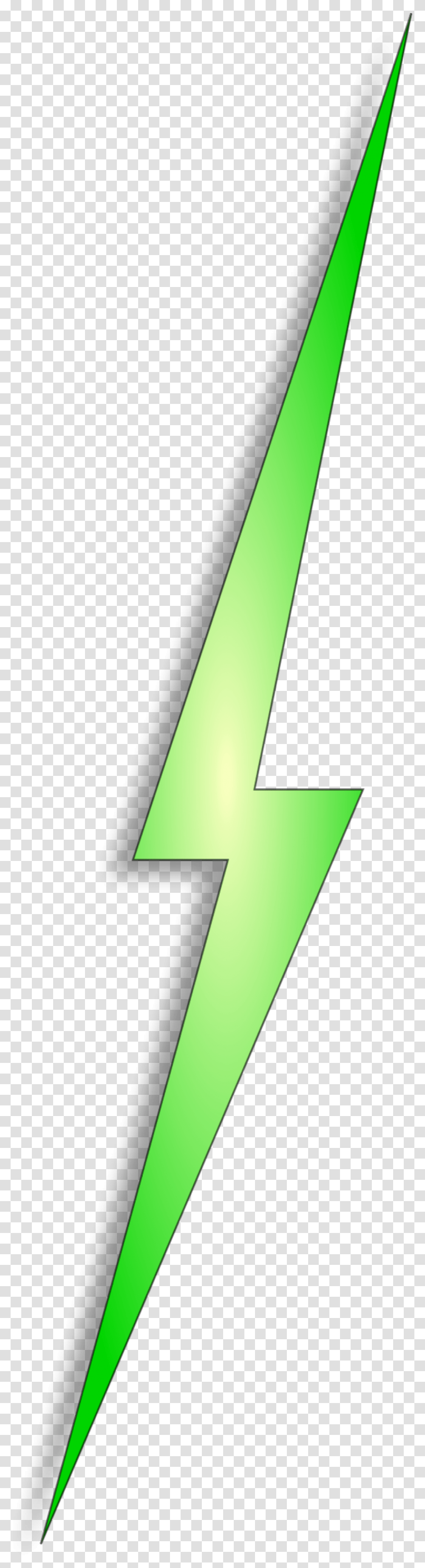 Arrow Green Lightning Bolt, Sword, Blade Transparent Png