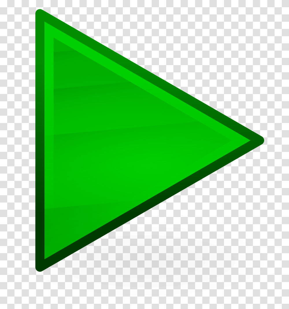 Arrow Green Triangle No Background, Business Card, Paper Transparent Png