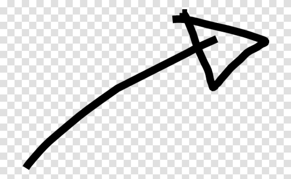 Arrow Hand Drawn, Gray, World Of Warcraft Transparent Png