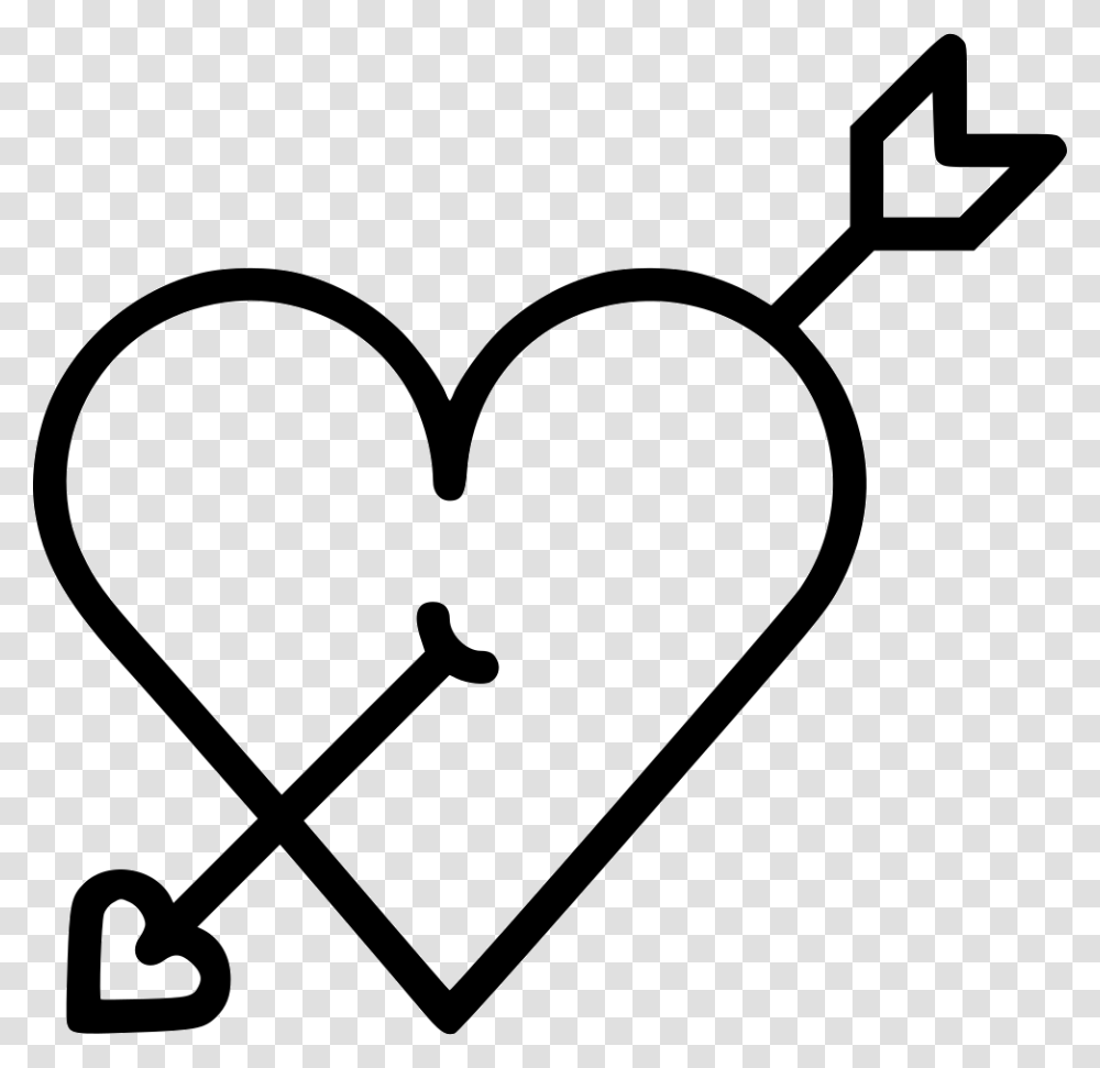 Arrow Heart Marriage Cupid, Cushion, Stencil, Lawn Mower, Tool Transparent Png