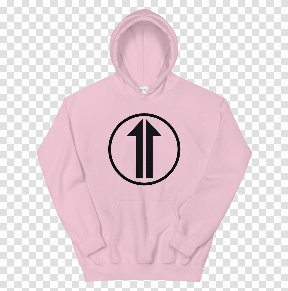 Arrow Hoodie Pink Double Sided - The Pink Spiders, Clothing, Apparel, Sweatshirt, Sweater Transparent Png