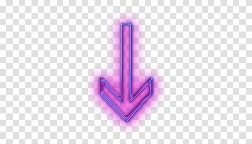 Arrow Icon Arrow Pointing Down Cool, Anchor, Hook Transparent Png