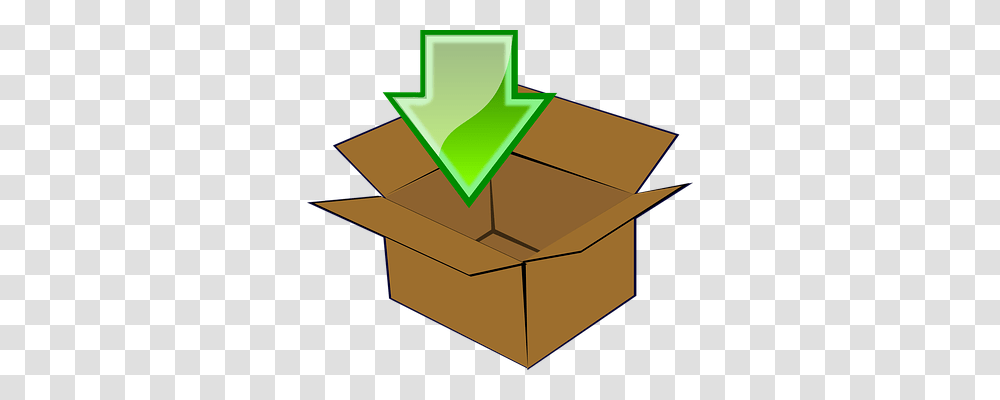 Arrow, Icon, Box, Cardboard, Carton Transparent Png