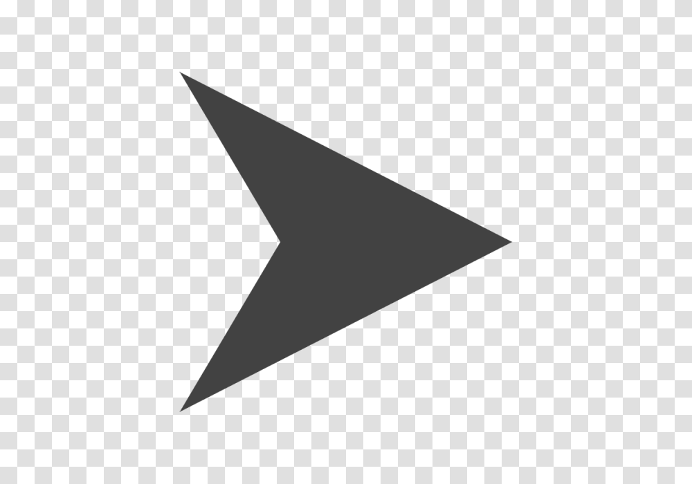 Arrow Icon In Flat Style Arrow Symbol Web Design Logo Ui Vector, Triangle Transparent Png