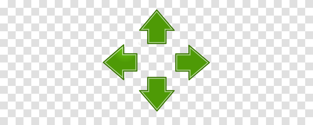 Arrow, Icon, Recycling Symbol, Cross Transparent Png