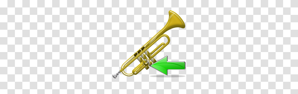 Arrow, Icon, Trumpet, Horn, Brass Section Transparent Png
