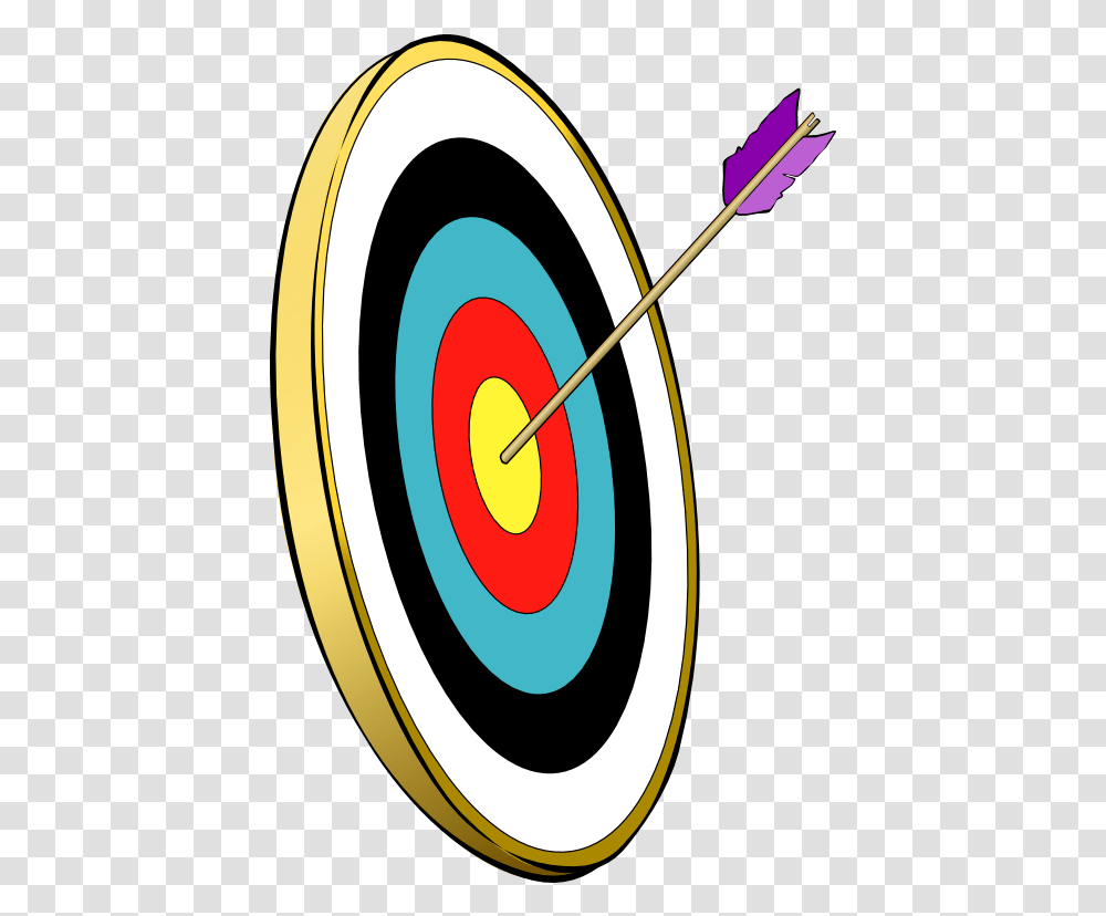 Arrow In The Gold Clipart I2clipart Royalty Free Public Archery Cartoon, Sport, Bow, Sports, Symbol Transparent Png