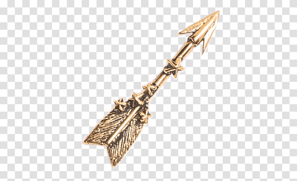 Arrow Lapel Pin - Reagan Charleston Jewelry Gold, Symbol, Spear, Weapon, Weaponry Transparent Png